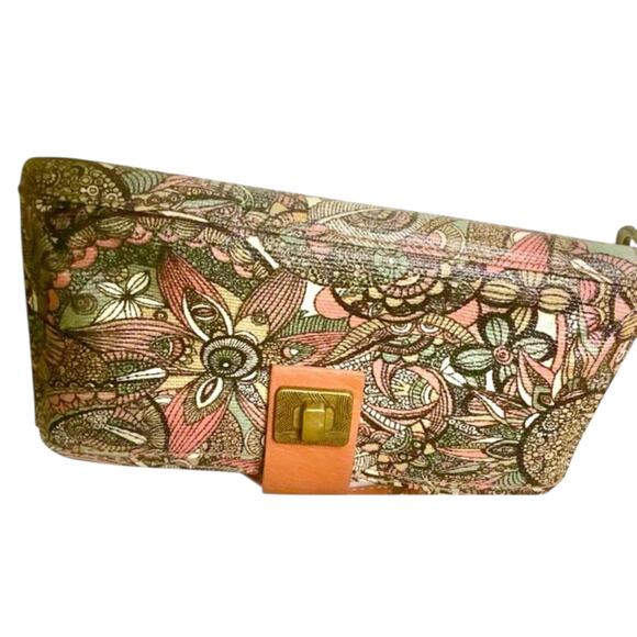 Sakroots Artist Circle Large Smartphone Wristlet Wallet Sienna Spirit Desert - Picture 4 of 11